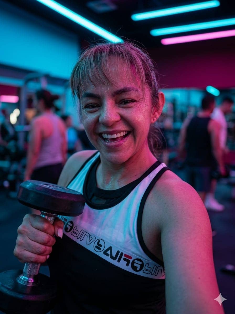 Adriana Barriga entrenamiento para mujeres en Tenerife Sur